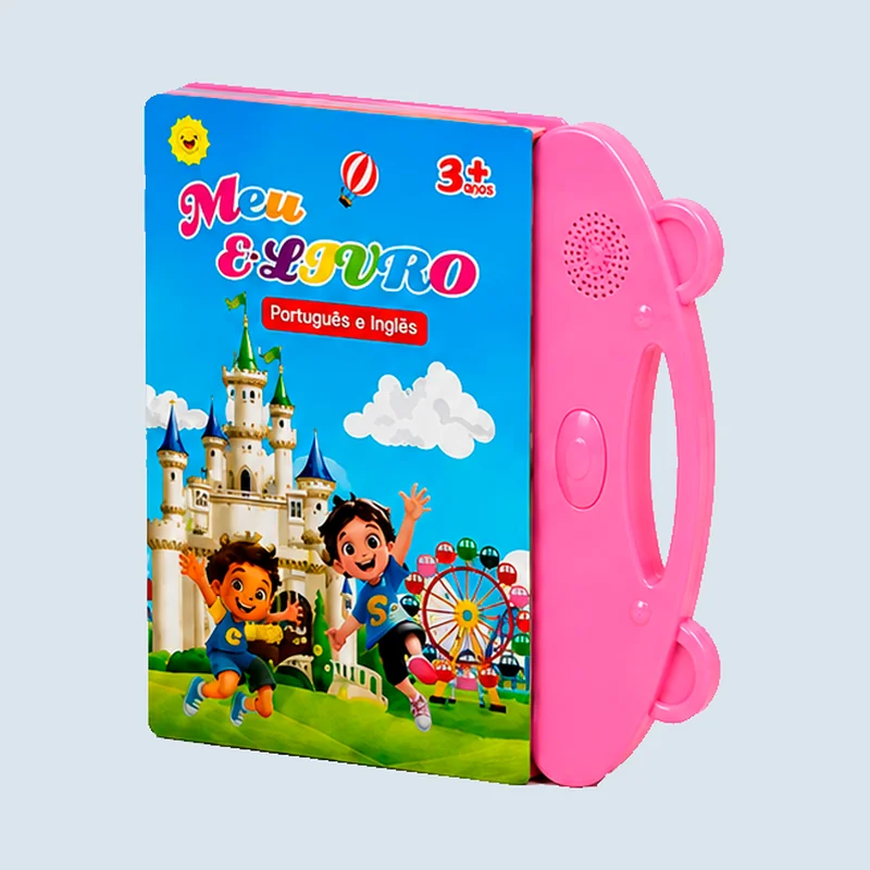 Livrinho Falante na cor rosa
