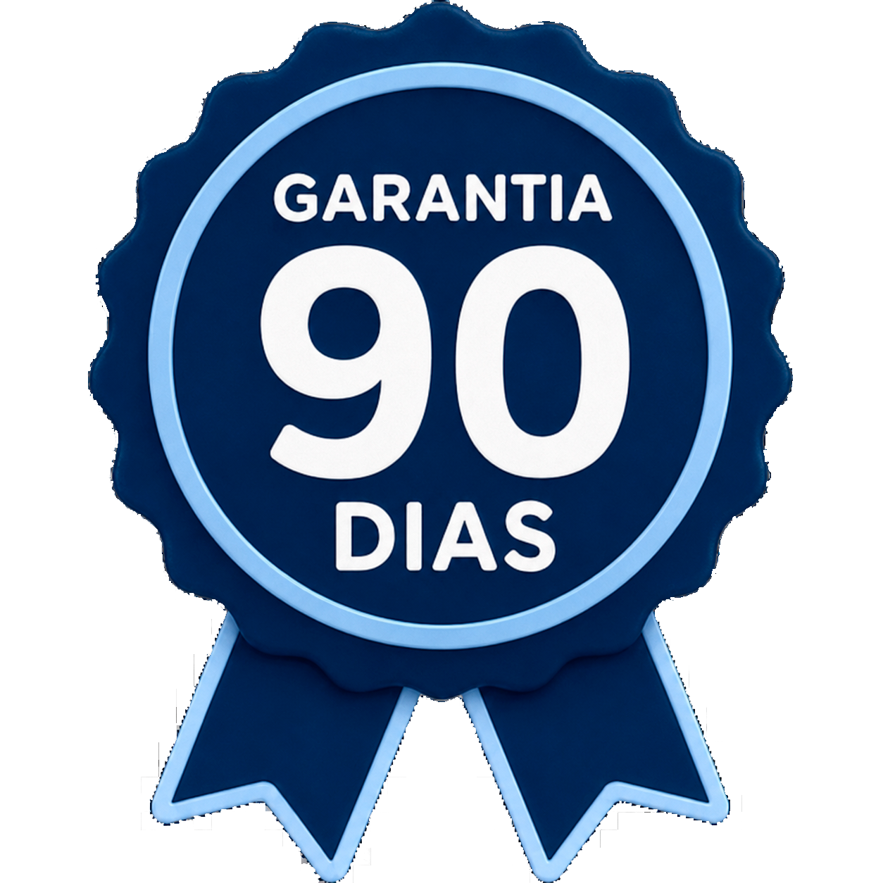 Selo de garantia de 90 dias